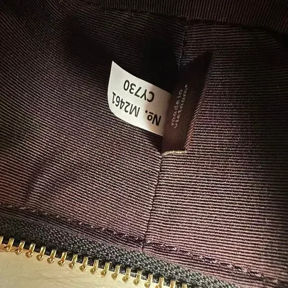 Coach Ava Crossbody Bag With Quilting In Gold/Black Leather CY730 NWT - Picture 10 of 11